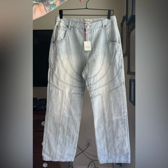 NWT- Free People x The Tales Lucky Boy Jeans - Picture 3 of 3